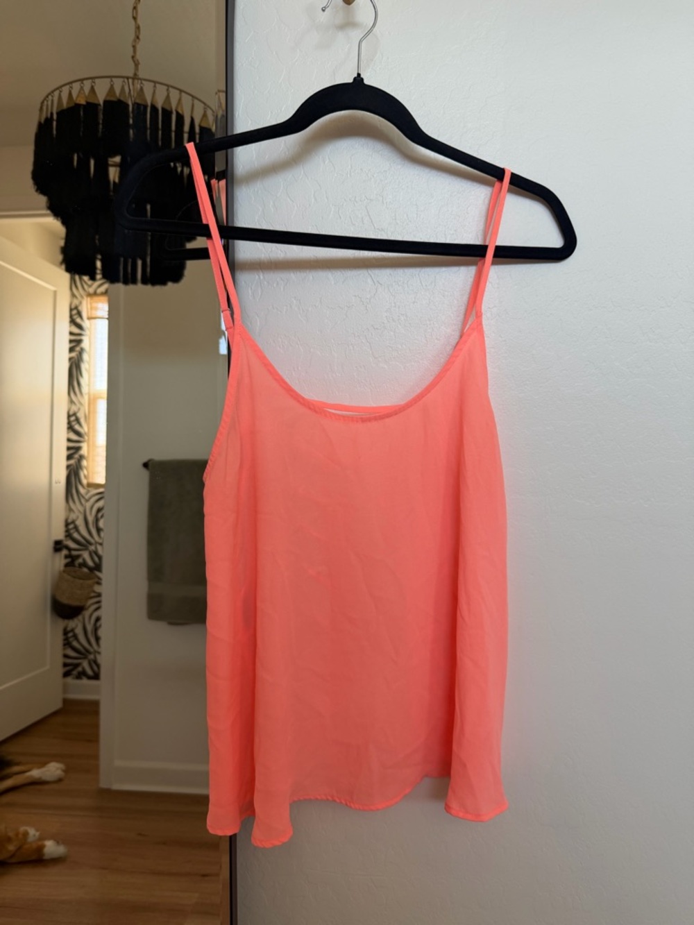 Lush Coral Spaghetti Strap Camisole